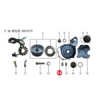 "GASKET CRANKCASE COVER-LH (14)"