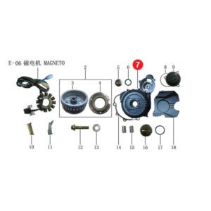 COVER CRANKCASE LH Price Specification