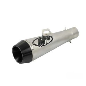 "M4 motorcycle exhaust silver"