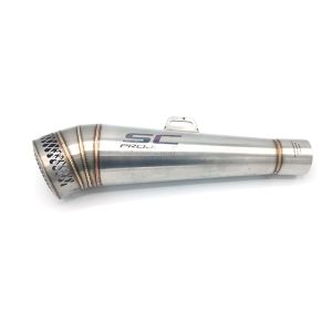 SC-Project motorcycle Exhaust silver