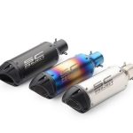 SC Project Bike Exhaust with silencer Cap