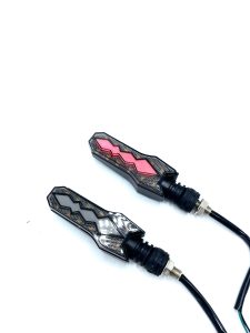 Motorcycle Turn Signals LED with Integrated Daytime Running Lights DRL - Image 2