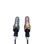 Motorcycle Turn Signals LED with Integrated Daytime Running Lights DRL
