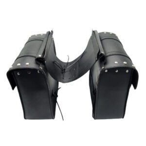 Travel Bags Motorcycle Lether Saddle Bags Luggage Bags - Image 5