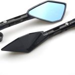 Motorcycle Universal CNC Rear View Motorbike Side Mirror For Ducati Suzuki Honda