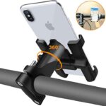 Aluminium Mobile Holder For Motorcycles Handle Bar Fitting - Image 6