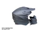 MotorCycle Helmet FASEED FS-X-Matte Black - Image 3