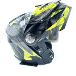 MotorCycle Helmet FASEED FS 909 GLOSSY YELLOW BLACK