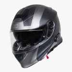 MOTORCYCLE HELMET ORIGINE DELTA MATT BLACK TITANIUM-MODULAR