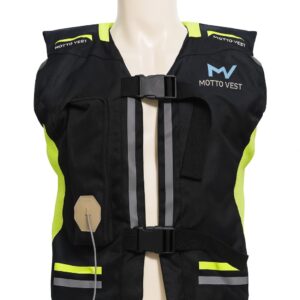 Inflatable Moto Safety Vest – Advanced Airbag Protection for Riders