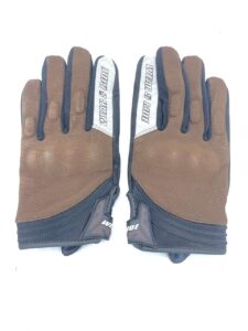 Motorcycle Summer Riding Gloves with Touch Screen, ABS Knuckle Protection & Anti-Slip Leather Grip - Image 3